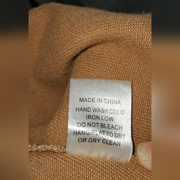 Leopard Print Denim Jacket with Gray Sleeves - Picture 7 of 10